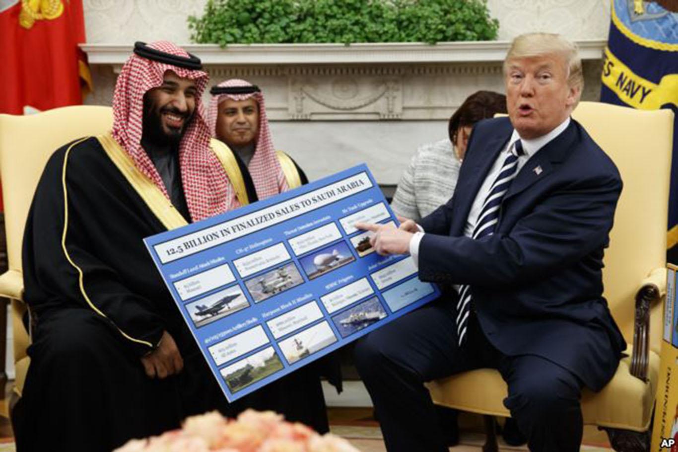 Suudiler ile ABD arasında 16 milyar dolarlık anlaşma